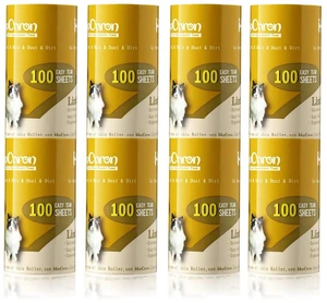 Lint Roller Refills 4", 800 Sheets, for Evercare, Extra Sticky | 8-pack, 100 sheets each. Easy tear-off. Fits 4" rollers with 1.5" core. For pet hair, clothes, furniture. Lint Roller Refills 4", 800 Sheets, for Evercare, Extra Sticky | 8-pack, 100 sheets each. Easy tear-off. Fits 4" rollers with 1.5" core. For pet hair, clothes, furniture.