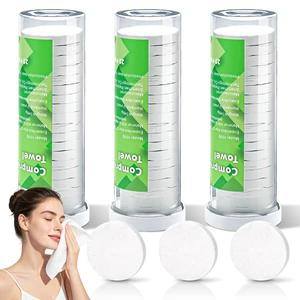 Disposable Compressed Face Towel Refills for Hot Towel Dispenser(60 Pcs Towel) Disposable Compressed Face Towel Refills for Hot Towel Dispenser(60 Pcs Towel)