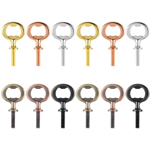 12 Pcs Metal Bottle Opener Blank Stainless Steel Flat Bottle Opener Inserts Kit Threaded Beer Opener Hardware for Wedding Wine Party Wood Turning DIY Handmade Project Craft 12 Pcs Metal Bottle Opener Blank Stainless Steel Flat Bottle Opener Inserts Kit Threaded Beer Opener Hardware for Wedding Wine Party Wood Turning DIY Handmade Project Craft