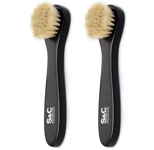 Premium Shoe Polish Brush Set - Horse Hair Brushes, Shoe Polish Applicator for Leather Footwear - Shoe Brushes for Cream & Polish - Made of White Horse Hair & Lotus Wood Handle Premium Shoe Polish Brush Set - Horse Hair Brushes, Shoe Polish Applicator for Leather Footwear - Shoe Brushes for Cream & Polish - Made of White Horse Hair & Lotus Wood Handle