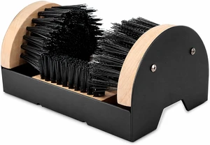 Boot Scrubber Shoe Brush, Mountable Boot Cleaner | Indoor & Outdoor Scraper & Buffer, For Work Footwear & Sneakers Boot Scrubber Shoe Brush, Mountable Boot Cleaner | Indoor & Outdoor Scraper & Buffer, For Work Footwear & Sneakers