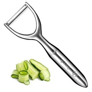 Premium Stainless Steel Y-Peeler Heavy Duty Vegetable & Fruit Peeler for Potatoes, Carrots, Apples Ergonomic Handle, Dishwasher Safe Premium Stainless Steel Y-Peeler Heavy Duty Vegetable & Fruit Peeler for Potatoes, Carrots, Apples Ergonomic Handle, Dishwasher Safe