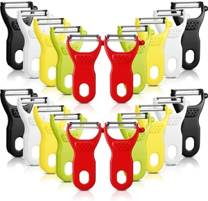 20 Pack Vegetable Peeler Bulk with Sharp Blade, 5 Colors Potato Peelers for Kitchen, Dual Blade Y Peeler with Ergonomic Grip for Potatoes Carrots Fruit, Peeling Tools for Kitchen Restaurant 20 Pack Vegetable Peeler Bulk with Sharp Blade, 5 Colors Potato Peelers for Kitchen, Dual Blade Y Peeler with Ergonomic Grip for Potatoes Carrots Fruit, Peeling Tools for Kitchen Restaurant