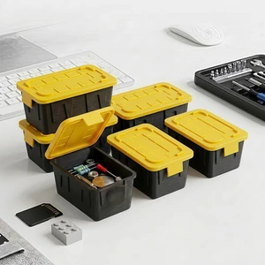 Mini Storage Bins with Lids, 3.42"x2"x1.33" 6-Pack 1.1:1 Heavy Duty Workshop Replica Organizer, Stackable Dustproof PLA Containers for Screws SD Cards LEGO Parts Office Desk Hobby Storage Mini Storage Bins with Lids, 3.42"x2"x1.33" 6-Pack 1.1:1 Heavy Duty Workshop Replica Organizer, Stackable Dustproof PLA Containers for Screws SD Cards LEGO Parts Office Desk Hobby Storage