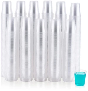 700 Pack 3 oz Clear Plastic Cups, Disposable Mouthwash Cups | Ideal for Hot/Cold Samples, Sauce, Sauce Portions, Wine and Spirits; Suitable for Home, Clinics, Bars and Sampling Events 700 Pack 3 oz Clear Plastic Cups, Disposable Mouthwash Cups | Ideal for Hot/Cold Samples, Sauce, Sauce Portions, Wine and Spirits; Suitable for Home, Clinics, Bars and Sampling Events
