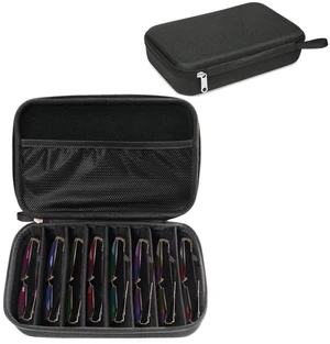 Travel Sunglasses Organizer Case Adjustable Slot For Multiple Eyeglasses Hard-shell Portable Storage Box for Men Women Travel Sunglasses Organizer Case Adjustable Slot For Multiple Eyeglasses Hard-shell Portable Storage Box for Men Women