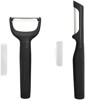Universal Euro Y Peeler, Set Of 2, Black Universal Euro Y Peeler, Set Of 2, Black