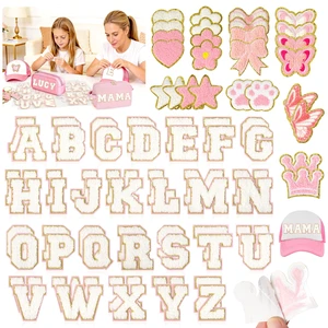Varsity Chenille Letter Patches : 78PCS Pre-Sorted Fuzzy Stickers | CUte Chenille Preppy Alphabet Self Adhesive Patch Stick On Backpacks Jackets Hats - No Iron, Sew Kits for Daily Play &Wash Varsity Chenille Letter Patches : 78PCS Pre-Sorted Fuzzy Stickers | CUte Chenille Preppy Alphabet Self Adhesive Patch Stick On Backpacks Jackets Hats - No Iron, Sew Kits for Daily Play &Wash