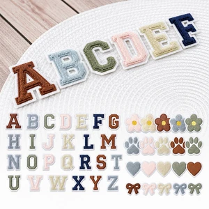 72 Pcs Terry Cloth Letter Patches, Self Adhesive, Preppy | 52 A-Z Letter Patches Iron on for DIY Clothing, 20 Flower Heart Bow Cat Paw Stickers, for DIY Backpacks Bags Hats Decor 72 Pcs Terry Cloth Letter Patches, Self Adhesive, Preppy | 52 A-Z Letter Patches Iron on for DIY Clothing, 20 Flower Heart Bow Cat Paw Stickers, for DIY Backpacks Bags Hats Decor