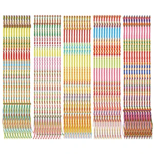 200 Pcs Friendship Bracelets Bulk, Bead Braided, Pattern Weave | Handmade String Woven Bracelets for Kids, Rainbow Boho Adjustable Wristbands for Boys Girls Teens Women, Birthday Party Gifts 200 Pcs Friendship Bracelets Bulk, Bead Braided, Pattern Weave | Handmade String Woven Bracelets for Kids, Rainbow Boho Adjustable Wristbands for Boys Girls Teens Women, Birthday Party Gifts