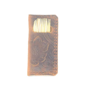 Leather Tooth Pick Case, Leather Toothpick Holder Restaurant & Cafe Supplies, Household & Canteen Accessories Leather Tooth Pick Case, Leather Toothpick Holder Restaurant & Cafe Supplies, Household & Canteen Accessories