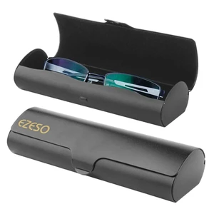 2 PCS Eyeglass Case for Men Glasses Case Aluminum Light Nearsighted Spectacle Case Box Frosted Matte Glasses Holder (2 pcs Black-small) 2 PCS Eyeglass Case for Men Glasses Case Aluminum Light Nearsighted Spectacle Case Box Frosted Matte Glasses Holder (2 pcs Black-small)
