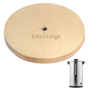 100 Pcs Perforated Filter Paper for Sybo Commercial Coffee Maker 16 L | Disposable Filter Paper, Sturdy and Tear-proof, Great for Bulk Coffee Brewing and Events, Easy to Dispose After Use 100 Pcs Perforated Filter Paper for Sybo Commercial Coffee Maker 16 L | Disposable Filter Paper, Sturdy and Tear-proof, Great for Bulk Coffee Brewing and Events, Easy to Dispose After Use