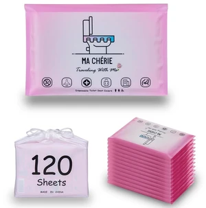 Disposable Toilet Seat Cover 120 Pcs,Extra Large,Flushable,Travel and Pocket Size Disposable Toilet Seat Cover 120 Pcs,Extra Large,Flushable,Travel and Pocket Size