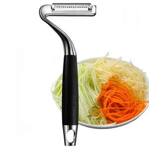 304 Stainless Steel Julienne Peeler. | The julienne side works really well for carrots, zucchini, and cucumbers, which is perfect for salads, stir fry 304 Stainless Steel Julienne Peeler. | The julienne side works really well for carrots, zucchini, and cucumbers, which is perfect for salads, stir fry