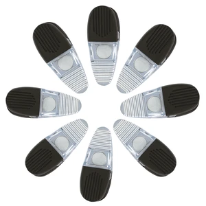 - Thick Plastic Clips with Neodymium Magnet - 3-1/4" Length - Durable Versatile All-Purpose (Clear) - Thick Plastic Clips with Neodymium Magnet - 3-1/4" Length - Durable Versatile All-Purpose (Clear)