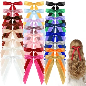 25pcs Hair Bows for Women Hair Bow Clips with Long Tail Ribbon Bowknot | Stylish, Hairs Barrettes, Ribbon Bow-knot Hairpins, Ponytail Holder Accessories, Solid Metal Clips, for Women Girls Teens Kid 25pcs Hair Bows for Women Hair Bow Clips with Long Tail Ribbon Bowknot | Stylish, Hairs Barrettes, Ribbon Bow-knot Hairpins, Ponytail Holder Accessories, Solid Metal Clips, for Women Girls Teens Kid