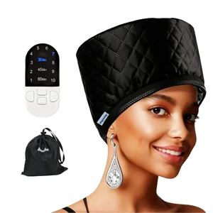 Hair Steamer for Natural Hair (Home Use) - 10-Speed Temperature Control, Fast Heating & Deep Strand Nourishment Heat Cap Hair Steamer for Natural Hair (Home Use) - 10-Speed Temperature Control, Fast Heating & Deep Strand Nourishment Heat Cap