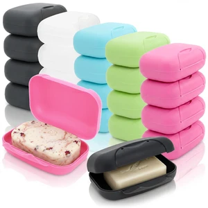 20 Pack Travel Soap Case, Small Plastic Bar Soap Box Holder, Portable Soaps Dish with Lid, Compact Soaps Savers Container for Shower, Bathroom, Camping, Gym, Trip, 5 Assorted Colors 20 Pack Travel Soap Case, Small Plastic Bar Soap Box Holder, Portable Soaps Dish with Lid, Compact Soaps Savers Container for Shower, Bathroom, Camping, Gym, Trip, 5 Assorted Colors