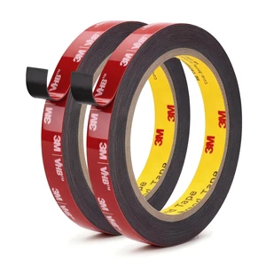 3M 5925 Double Sided Tape, 0.5 in x 16.4 ft Heavy Duty Foam Tape, 2 Pack | 0.025 in Black Acrylic Foam, Water-Resistant Bond, for RV, Auto, LED Strips, Metal, Glass, Tile and Wood 3M 5925 Double Sided Tape, 0.5 in x 16.4 ft Heavy Duty Foam Tape, 2 Pack | 0.025 in Black Acrylic Foam, Water-Resistant Bond, for RV, Auto, LED Strips, Metal, Glass, Tile and Wood