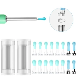 Ear Cleaner Replacement Tips, 16 Pieces Waterproof Silicone Ear Spoon for Ear Wax Removal Endoscope, BEBIRD Original Ear Cleaner Tips for R1/R3/W3 Ear Cleaner Replacement Tips, 16 Pieces Waterproof Silicone Ear Spoon for Ear Wax Removal Endoscope, BEBIRD Original Ear Cleaner Tips for R1/R3/W3