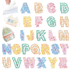 Self-Adhesive Letter Patches for Bags: 52PCS Multicolor | Floral Fabric Varsity Letters Stick on Patches for Caps - Colorful A-Z Alphabet Sticker for Clothing Jackets Jeans Self-Adhesive Letter Patches for Bags: 52PCS Multicolor | Floral Fabric Varsity Letters Stick on Patches for Caps - Colorful A-Z Alphabet Sticker for Clothing Jackets Jeans