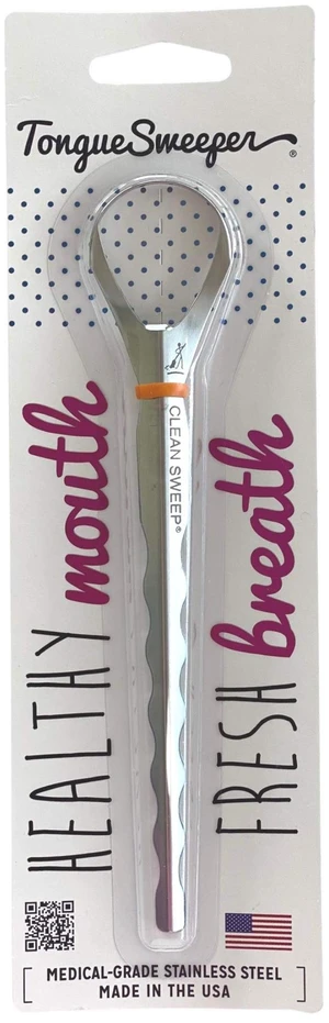 Model T Medical Grade, Stainless Steel Tongue Cleaner with Ergonomic Handle, Reduce Bad Breath and Improve Taste, Preferred by Leading Dental Schools for Oral Hygiene, (1 Count) Model T Medical Grade, Stainless Steel Tongue Cleaner with Ergonomic Handle, Reduce Bad Breath and Improve Taste, Preferred by Leading Dental Schools for Oral Hygiene, (1 Count)