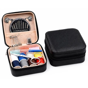 56-Piece Portable Travel Sewing Kit - Compact Emergency Sewing Kit Box with Zipper Fix Tools - Small Sewing Supplies and Accessories for Home Use & Quick Stitch Solutions 56-Piece Portable Travel Sewing Kit - Compact Emergency Sewing Kit Box with Zipper Fix Tools - Small Sewing Supplies and Accessories for Home Use & Quick Stitch Solutions