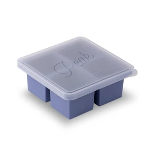 Cup Cubes Silicone Freezer Tray with Lid, Blue, Makes 4 Perfect 1-Cup Portions, Freeze & Store Soup, Broth, Sauce, Leftovers, Dishwasher Safe, 4-Cup Cup Cubes Silicone Freezer Tray with Lid, Blue, Makes 4 Perfect 1-Cup Portions, Freeze & Store Soup, Broth, Sauce, Leftovers, Dishwasher Safe, 4-Cup