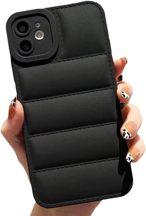 Designed for iPhone CaseCute Skin Touch Puffer Down Jacket Camera Lens Protection Shockproof Protective Cover Phone Case (iPhone 13,Black) Designed for iPhone CaseCute Skin Touch Puffer Down Jacket Camera Lens Protection Shockproof Protective Cover Phone Case (iPhone 13,Black)