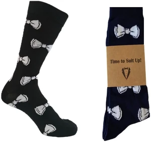 Groomsmen Socks - Usher Gift, Proposal Box, Best Man Gift, Funny Sock, Premium Bamboo Sock, Black Bow Tie Novelty Socks Groomsmen Socks - Usher Gift, Proposal Box, Best Man Gift, Funny Sock, Premium Bamboo Sock, Black Bow Tie Novelty Socks