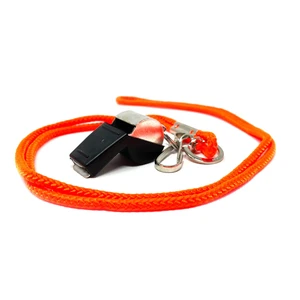 All-Sport Metal Whistle with Lip Guard | Referee + Coach Field Signals, Heavy-Duty Nylon Lanyard, Loud Cork-Pea Sound, Rust-Resistant Swivel Anti-Tangle Design All-Sport Metal Whistle with Lip Guard | Referee + Coach Field Signals, Heavy-Duty Nylon Lanyard, Loud Cork-Pea Sound, Rust-Resistant Swivel Anti-Tangle Design