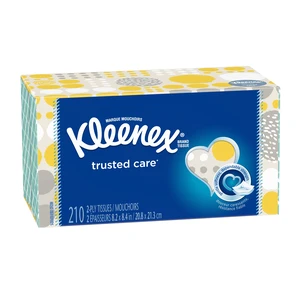 Trusted Care Everyday Facial Tissues, Flat Box, 210 Count (Pack of 1) Trusted Care Everyday Facial Tissues, Flat Box, 210 Count (Pack of 1)