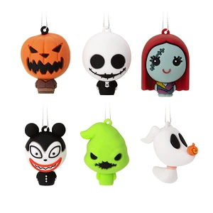 Disney Tim Burton's The Nightmare Before Christmas Mini Christmas Ornaments, Shatterproof, Set of 6 Disney Tim Burton's The Nightmare Before Christmas Mini Christmas Ornaments, Shatterproof, Set of 6