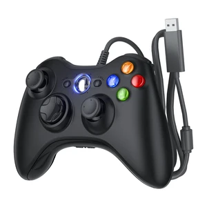 Wired USB Gamepad for Xbox 360 & PC, Upgraded Joystick, Compatible with Steam & Windows 11/10/8/7 No Turbo Function Wired USB Gamepad for Xbox 360 & PC, Upgraded Joystick, Compatible with Steam & Windows 11/10/8/7 No Turbo Function