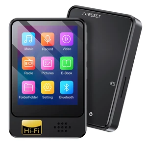 64 GB MP3 Player with Bluetooth 5.2, HiFi Sound Quality MP3 Player | 128GB TF Card Expansion, FM Radio and E-Book Reader, Built-In Speaker; Best Gift for Music Lovers 64 GB MP3 Player with Bluetooth 5.2, HiFi Sound Quality MP3 Player | 128GB TF Card Expansion, FM Radio and E-Book Reader, Built-In Speaker; Best Gift for Music Lovers
