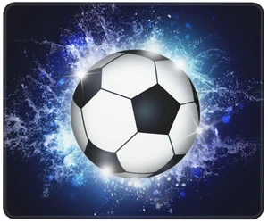 Boys Soccer Mouse Pads, 10x12 Sports-Themed Gaming Mouse Pad with Non-Slip Rubber Base, Stitched Edge for Work, Home, Office Computer, Laptop Desk Boys Soccer Mouse Pads, 10x12 Sports-Themed Gaming Mouse Pad with Non-Slip Rubber Base, Stitched Edge for Work, Home, Office Computer, Laptop Desk