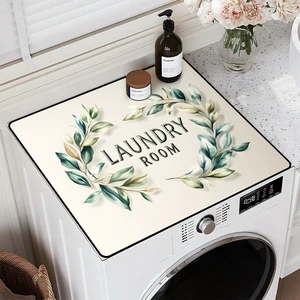 Washer and Dryer Topper for Top,23.6" x 19.7" Washer Dryer Countertop Mat, Waterproof & Anti-Slip Dryer Top Protector Mat Washer and Dryer Topper for Top,23.6" x 19.7" Washer Dryer Countertop Mat, Waterproof & Anti-Slip Dryer Top Protector Mat