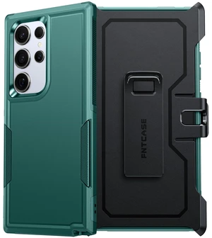 for Samsung Galaxy S24-Ultra Case: Dual Layer Cover with Belt-Clip | Military Grade Drop Protection Cell Phone Cases, Non Slip Shockproof Rugged Durable Heavy Duty Protective Bumper Tough, Green for Samsung Galaxy S24-Ultra Case: Dual Layer Cover with Belt-Clip | Military Grade Drop Protection Cell Phone Cases, Non Slip Shockproof Rugged Durable Heavy Duty Protective Bumper Tough, Green