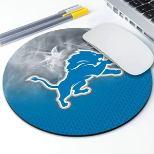 Sports Round Mouse Pad,Non-Slip Rubber Base Mousepad for Computers Laptop Desk,Red Design Gaming Mouse Mat for Football Fans Sports Round Mouse Pad,Non-Slip Rubber Base Mousepad for Computers Laptop Desk,Red Design Gaming Mouse Mat for Football Fans