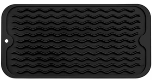 Silicone Dish Drying Mat for Multiple Usage,Easy clean,Eco-friendly,Heat-resistant Silicone Mat for Kitchen Counter or Sink,Refrigerator or Drawer Liner Black S 12 inches x 6 inches Silicone Dish Drying Mat for Multiple Usage,Easy clean,Eco-friendly,Heat-resistant Silicone Mat for Kitchen Counter or Sink,Refrigerator or Drawer Liner Black S 12 inches x 6 inches
