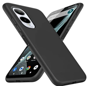 Case for Cricket Icon 6 /AT&T Verge Phone Case TPU Soft Silicone Cover, Shockproof Silicone Phone Case with Microfiber LiningBlack Case for Cricket Icon 6 /AT&T Verge Phone Case TPU Soft Silicone Cover, Shockproof Silicone Phone Case with Microfiber LiningBlack
