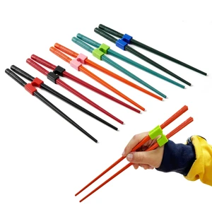5 Pairs Reusable Training Chopsticks, 9.45 Inch Dishwasher Safe Fiberglass Japanese Training Chopsticks for Beginner, Non-Slip, Easy to Use(colorful) 5 Pairs Reusable Training Chopsticks, 9.45 Inch Dishwasher Safe Fiberglass Japanese Training Chopsticks for Beginner, Non-Slip, Easy to Use(colorful)