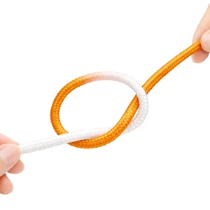 Two-Color Knot-Tying Practice Rope (6mm x 48 in, 2-Pack), Visual Guidance, Easy Grip for Indoor, Camping, Climbing & General Knot-Tying Practice Two-Color Knot-Tying Practice Rope (6mm x 48 in, 2-Pack), Visual Guidance, Easy Grip for Indoor, Camping, Climbing & General Knot-Tying Practice
