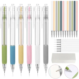 Craft Cutting Tools, 25 Pcs Knife Pen with Mini Sharpener | Tungsten Steel Ceramic Cutter Head Refill, Retractable, Utility Precision, Paper Cutting Carving, Scrapbook Drawing DIY Craft Craft Cutting Tools, 25 Pcs Knife Pen with Mini Sharpener | Tungsten Steel Ceramic Cutter Head Refill, Retractable, Utility Precision, Paper Cutting Carving, Scrapbook Drawing DIY Craft