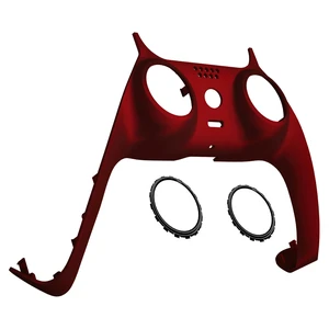 eXtremeRate Scarlet Red Decorative Trim Shell Compatible with p s 5 Controller, Soft Touch DIY Replacement Clip Shell, Custom Plates Cover Compatible with p s 5 Controller with Accent Rings eXtremeRate Scarlet Red Decorative Trim Shell Compatible with p s 5 Controller, Soft Touch DIY Replacement Clip Shell, Custom Plates Cover Compatible with p s 5 Controller with Accent Rings