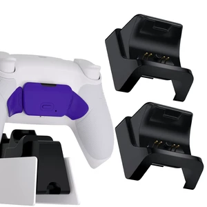Black RiseDock Kit Extension Stand for PS5 Controller Charging Dock RISE & RISE4 Remap Kit, Redesigned Charging Station Extenders for PS5 Controller HEXGAMING Rival, Rival Pro & Ultimate Black RiseDock Kit Extension Stand for PS5 Controller Charging Dock RISE & RISE4 Remap Kit, Redesigned Charging Station Extenders for PS5 Controller HEXGAMING Rival, Rival Pro & Ultimate