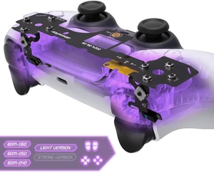 eXtremeRate Light Version Whole Clicky Kit V2 for PS5 Controller BDM-040 050 060 Shoulder Face Buttons, Micro Switch L2R2 Clicky Hair Trigger Kit Tactile L1R1 Face Buttons Mouse Click for PS5 Control eXtremeRate Light Version Whole Clicky Kit V2 for PS5 Controller BDM-040 050 060 Shoulder Face Buttons, Micro Switch L2R2 Clicky Hair Trigger Kit Tactile L1R1 Face Buttons Mouse Click for PS5 Control