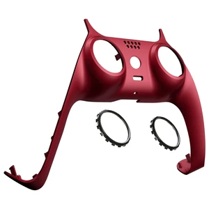 eXtremeRate Volcanic Red Decorative Trim Shell Compatible with PS5 Controller DIY Replacement Clip Shell, Custom Plates Cover Compatible with PS5 Controller with Accent Rings eXtremeRate Volcanic Red Decorative Trim Shell Compatible with PS5 Controller DIY Replacement Clip Shell, Custom Plates Cover Compatible with PS5 Controller with Accent Rings