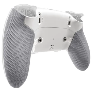 eXtremeRate Beyond-ARC Bottom Shell Kit Compatible with p s 5 Edge Controller with Rubberized Grip, Replacement Front Back Decorative Trim Shell Plates for p s 5 Edge Controller - White & Gray eXtremeRate Beyond-ARC Bottom Shell Kit Compatible with p s 5 Edge Controller with Rubberized Grip, Replacement Front Back Decorative Trim Shell Plates for p s 5 Edge Controller - White & Gray